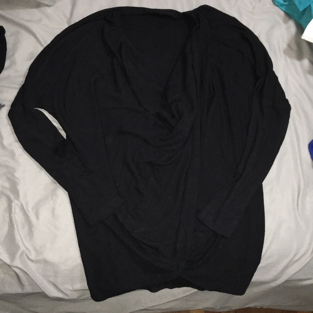 Black long sleeve shirt